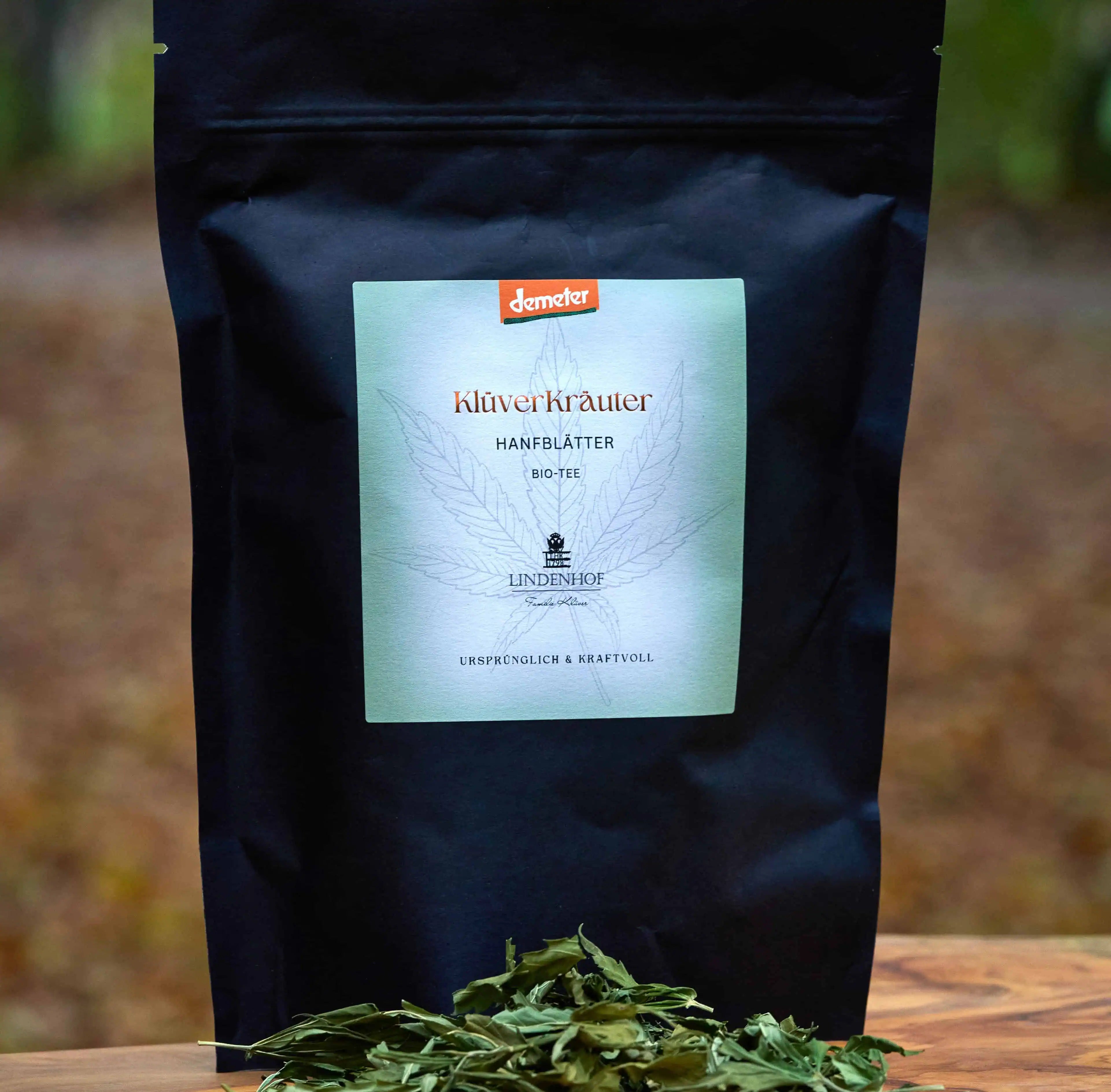 Demeter Hanfblätter Tee 30g - Lindenhof Familie Klüver