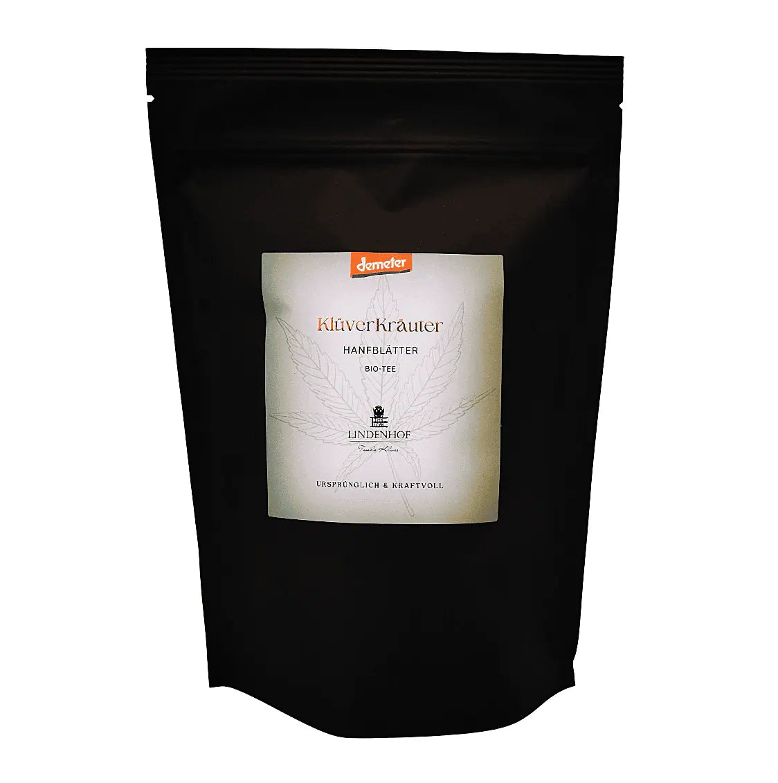Demeter Hanfblätter Tee KlüverKräuter Lindenhof Familie Klüver