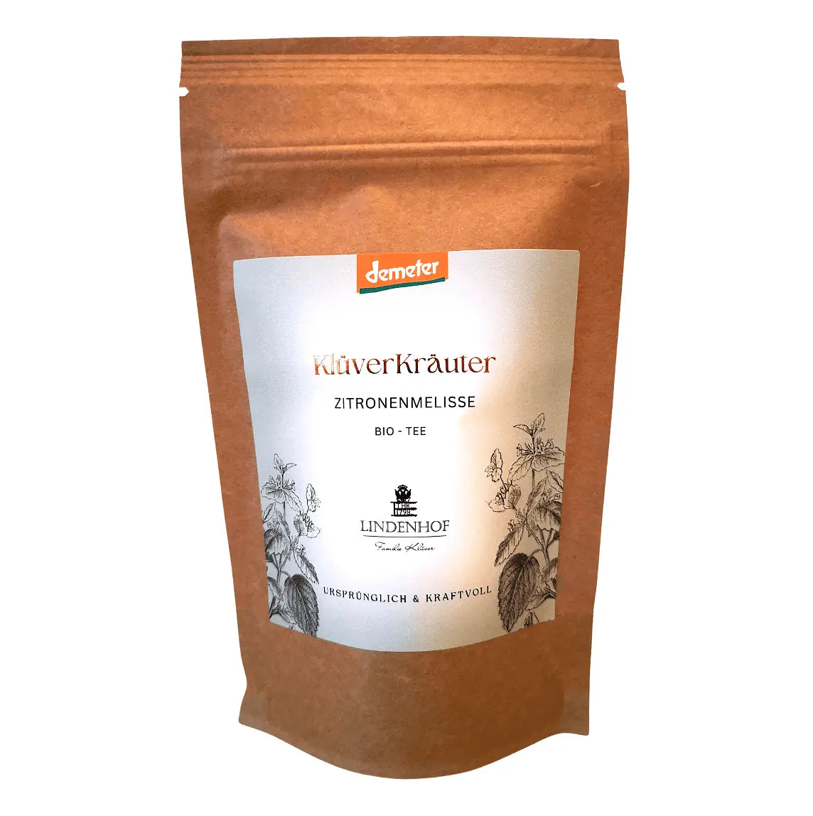 Demeter Zitronenmelisse Tee KlüverKräuter Lindenhof Familie Klüver