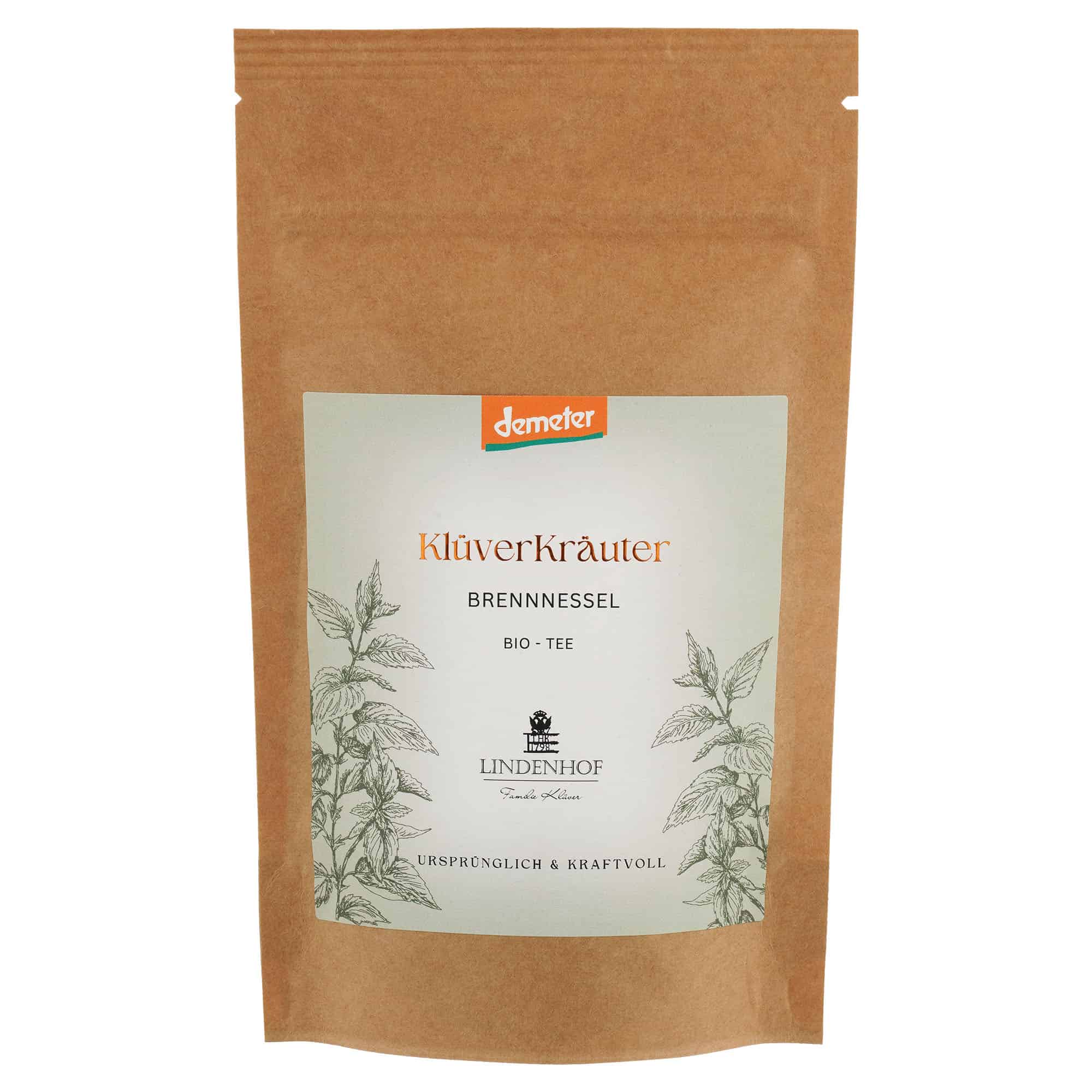 Demeter Brennnessel Tee KlüverKräuter Lindenhof Familie Klüver
